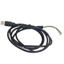 Custom Cable to PH2.0 Wire Harness Processing Welding Terminal Cable 90 Degree Head Left Angle Usb MINI 5P Multimedia RCA Cables